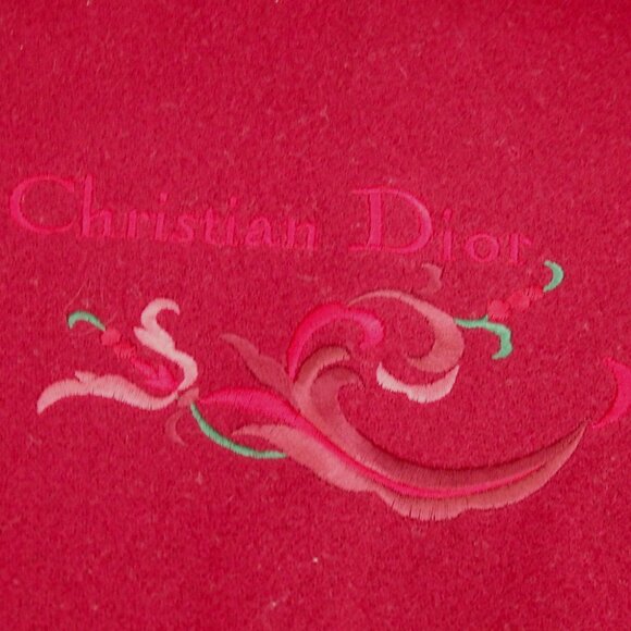 Authentic Christian Dior blanket Stall wool [Used] - Picture 4 of 6
